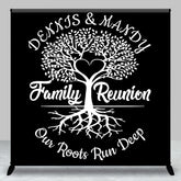 Aperturee - Our Roots Run Deep Tree Custom Family Reunion Backdrop